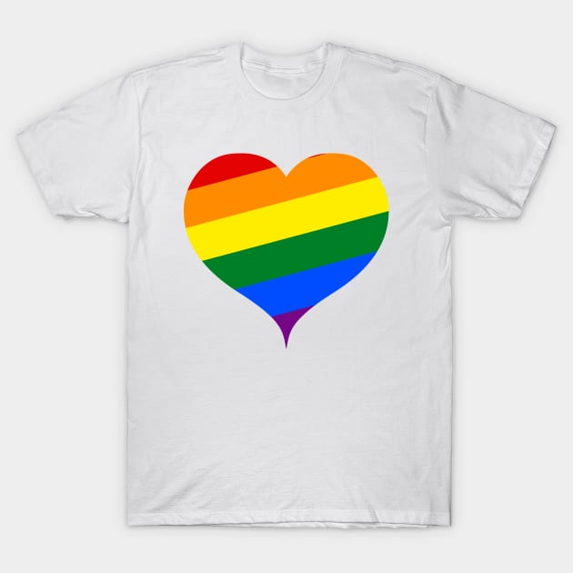 Gay Hearts T-Shirt by PatrioTEEism